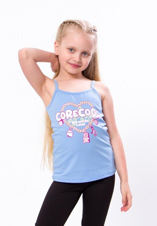 Comfortable Girls’ Tank Top – Lightweight Fulcra Material, Perfect for Daily Wear, Summer, 6289-036-33 HC