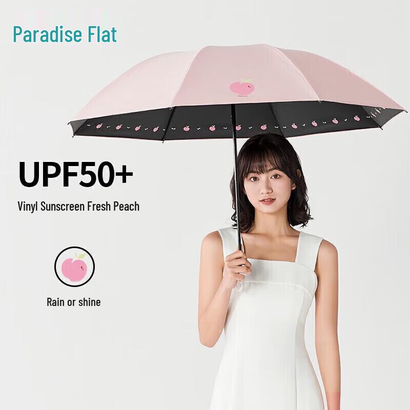 Heaven Portable Anti-UV Three-Fold Sun Umbrella