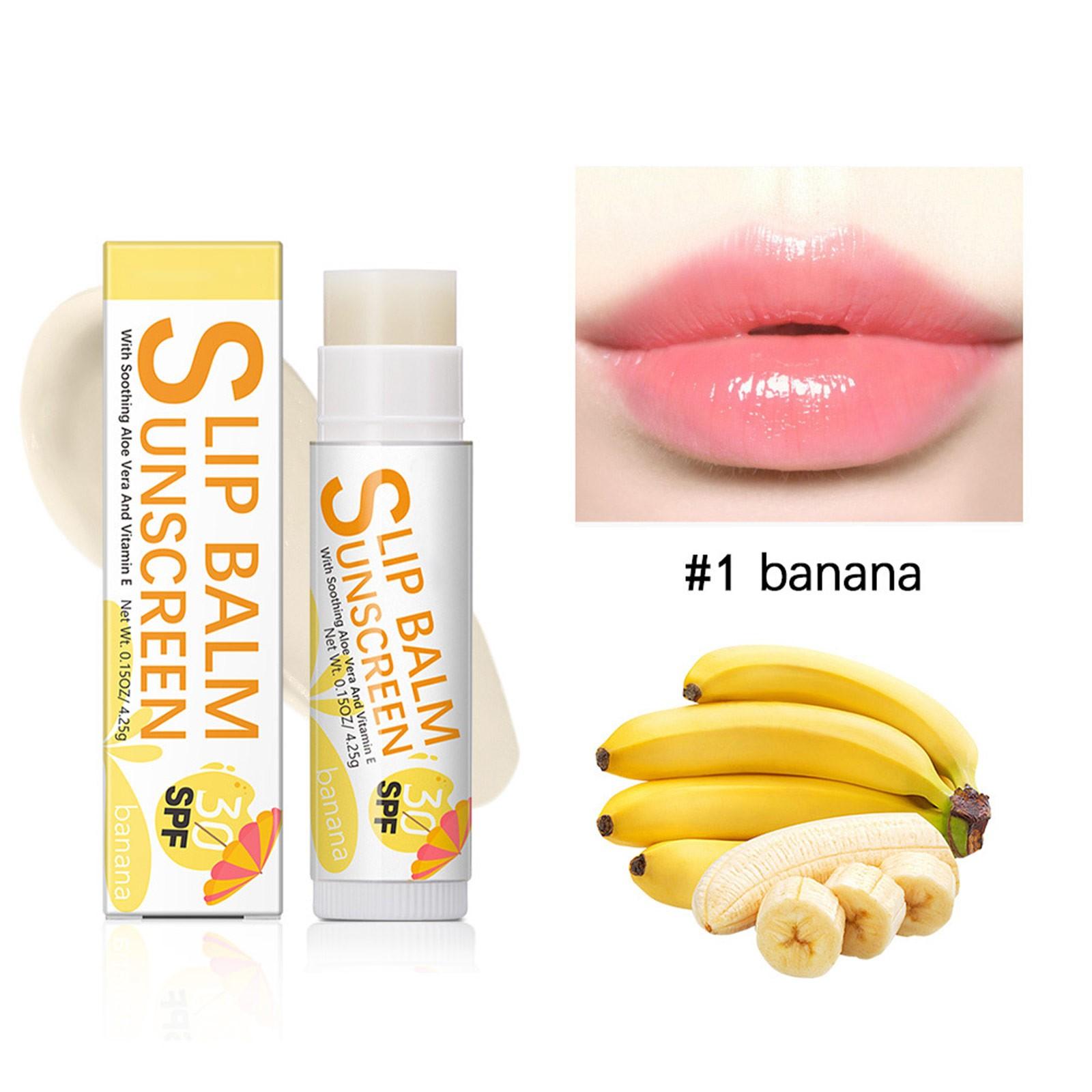 

Фруктовый бальзам для губ Солнцезащитный крем для губ Солнцезащитная помада SPF30 4,25 г One Size