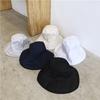 Women Summer Solid Color Large Edge Breathable UV Protection Fisherman Hats