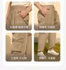 Workwear style ankle pants