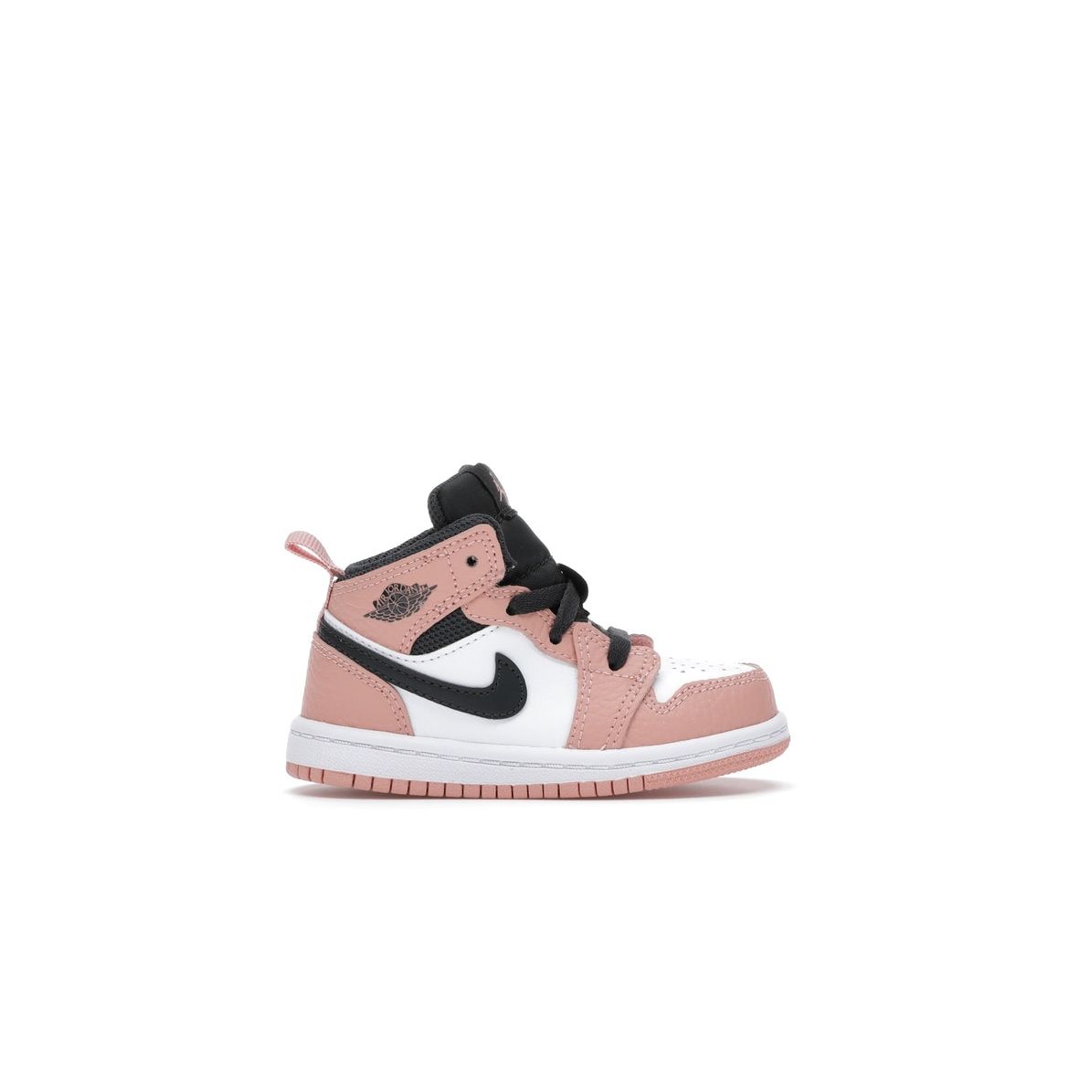 

Кроссовки Air Jordan 1 Mid GT Pink Quartz Baby Dark-Smoke-Grey White 644507-603