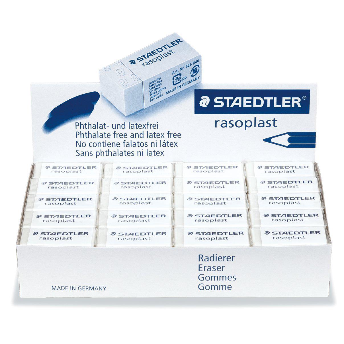 

STAEDTLER 526 B40 Professional Pencil Eraser for Drawing and Sketching Single Unit Price