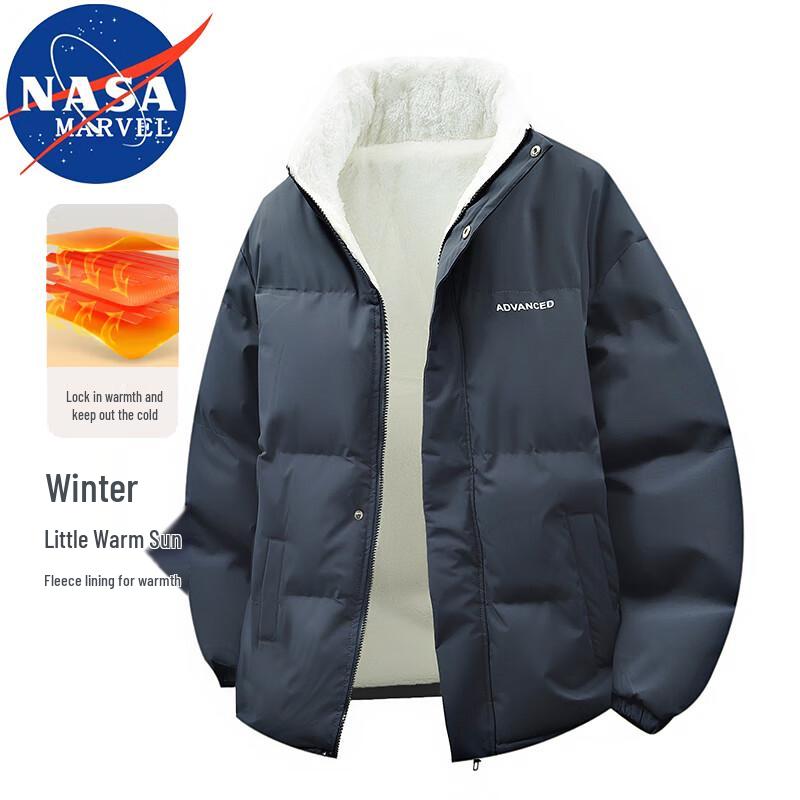 Men's NASA MARVEL Padded Stand-Collar Jacket