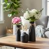 3 Pieces Narrow-mouthed Modern Style Dried Flowers Vase Set Living Room Simple Vase  Dining Table