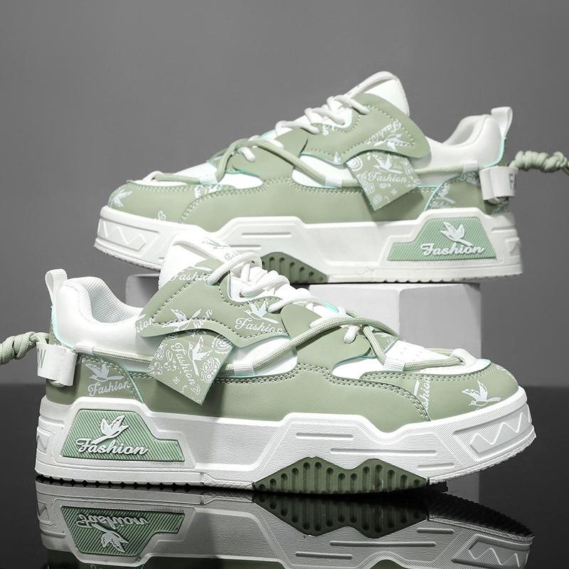 

Модные мужские кеды для скейтбординга PARZIVAL, кроссовки с воздушной подушкой, платформа, дышащая кожа, повседневные вулканизированные кеды, мужские теннисные туфли 44