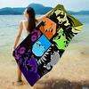 Hunter X Hunter Anime Anime Beach Swimming Towel Soft Absorbent Washcloth Children's Gifts for Kids Travel Camping Gym