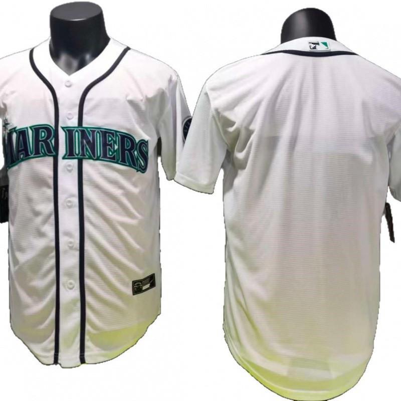 Customizable White Embroidered Baseball Jersey Unisex Short Sleeve Blank Team Uniform Softball Or Practice