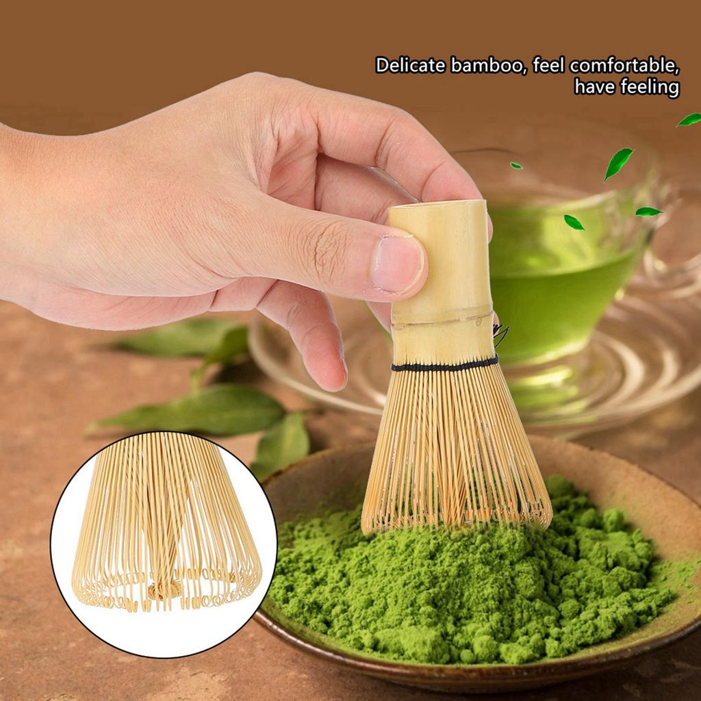 Kitchen Accessories Matcha Green Tea Powder Whisk Teaware Japanese Ceremony Bamboo Chasen Tea Tools Tea Brush