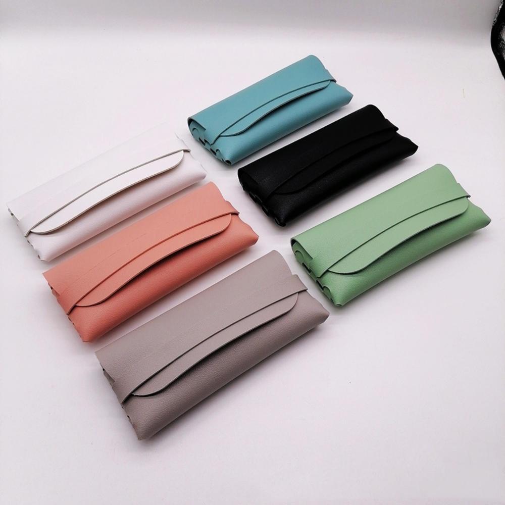 KLASSNUM Sunglasses Box Portable Glasses Bag Fashion Accessories Reading Eyeglasses Holder Eye Contact Case Protective Cover