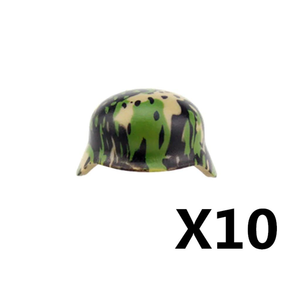 Military WWII MOC Hat Helmet Building Block German  US Soviet Soldier Figure Helmet M1 40 Beret  Accessories Brick Toy Gift K025