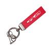 FCQP1 Carbon Fiber Leather Keyrings Car Keychain Accessories For Kia GT-Line Sportage Ceed Rio Picanto Sorento Soul Cerato Venga Forte