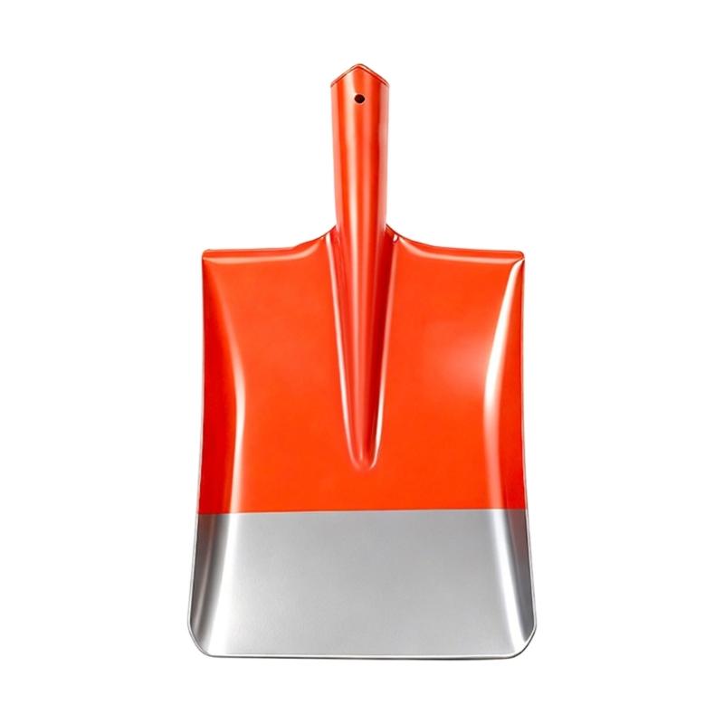 Industrial Full Steel Quenched Shovel Blade Designed for Easy Soil Digging with Broadened Foot Support Shovel Head small