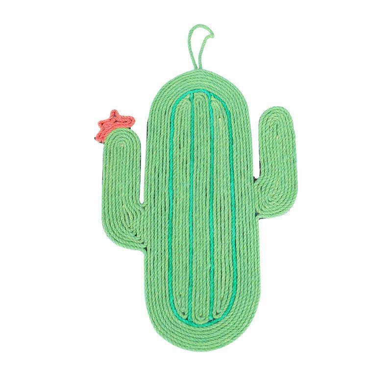 Rascador para gatos, rascador vertical de sisal, tapete de cactus, juguete para moler garras de gato, resistente al desgaste y sin caspa, suministros para gatos