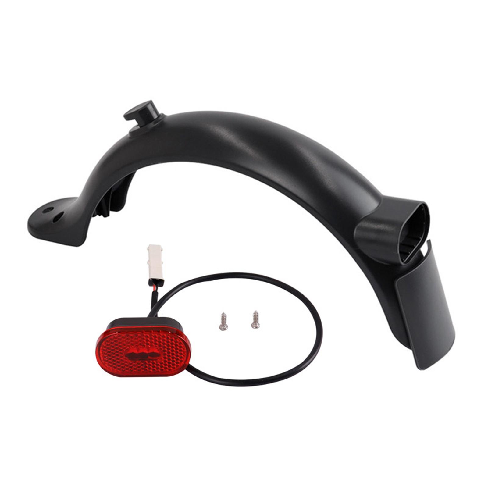 

Фары и заднее крыло для электроскутера M365 Pro2, заднее крыло, светодиодный задний фонарь, комбинированный аксессуар для электроскутера чёрный