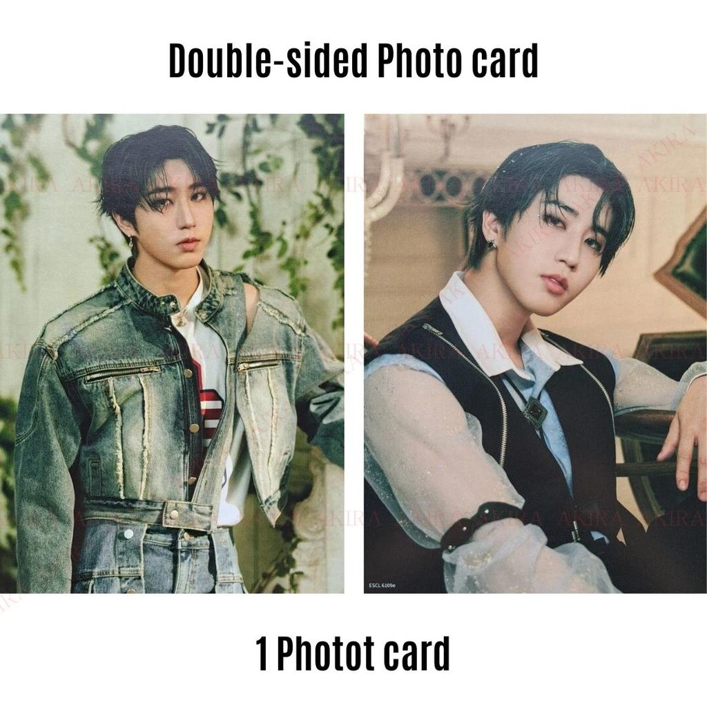 STRAY KIDS JAPÓN 3er MINI ÁLBUM Hollow TARJETA FOTOGRÁFICA DEL ÁLBUM POB DE JAPÓN LUCKYDRAW