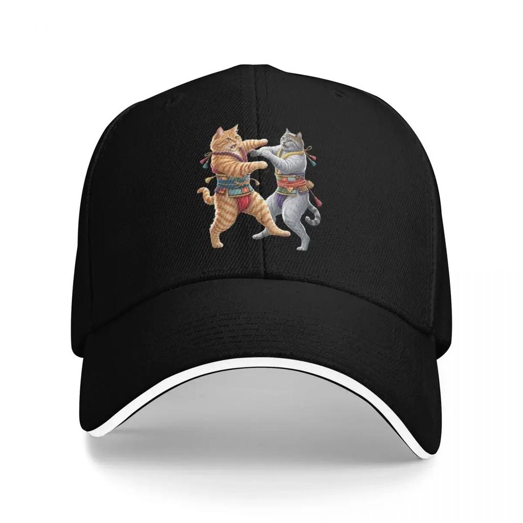 New Cat Sumo Japanese Baseball Caps Outdoor Unisex Hats