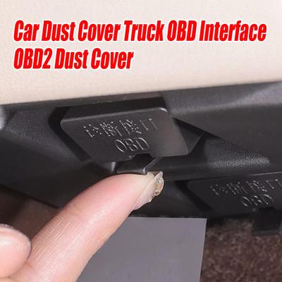 Auto Interior Diagnostic Port Cover Obd Interface Protector Port Cover for Car Interface Seals Protector Secure Fit Dustproof