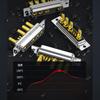 High Current 30Amp Mixed D-Sub Connector 9W4 Male/ Female 5+4D-SUB Pin Power Mixed Contact PCB Mount Lock Secure Use