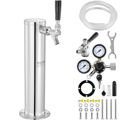 Kegerator Tower Kit, Single Tap Beer Conversion Kit