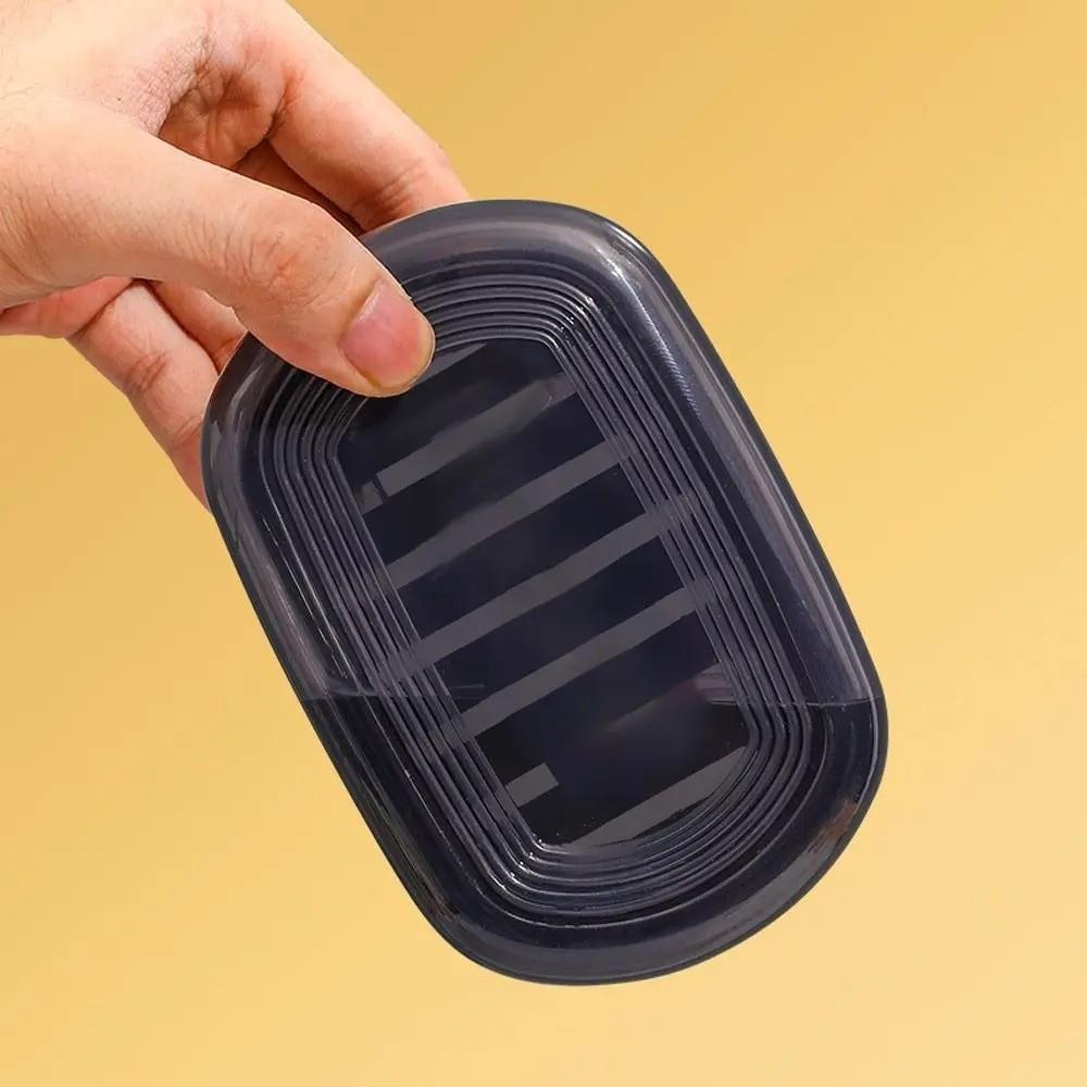 Szczelne Pudełko na Mydło Podróżne Wielokrotnego Użytku Plastikowy Uchwyt na Mydło Przenośne Pudełko na Mydło Aktywności na Świeżym Powietrzu