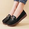 Women Moccasins Leather Shoes Driving Comfort Flats Casual Loafers Walking Maternity Shoes for Girl