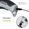 Cordless Electric Scissors Cardboard Cutter with Safety Lock 4.2V Electric Mini Cutter Rechargeable Rotary Cutter for Leather