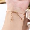 Beads Girls Party Accessories Pull-out Anklet For Women Gift Adjustable Bracelet Fashion Jewelry