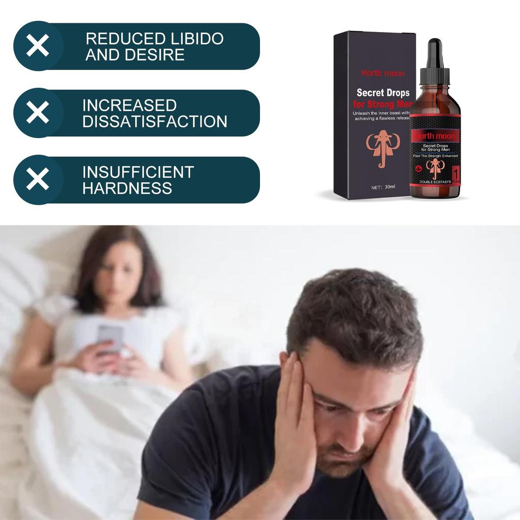 Men's Care Drops Men's Body Maintenance Strengthening Vitality Mind-Body Wellness Massage Oil Reduce Fatigue