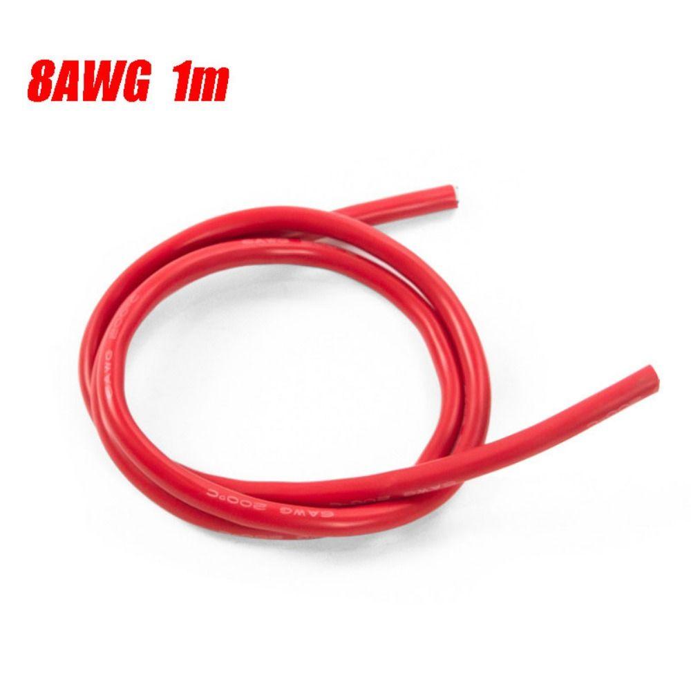 Tinned Copper AWG Electric Wire Solid Cable Universal Soft Silicone Cable Red Black Heat Resistant The Hook Up Assorted Wire Set