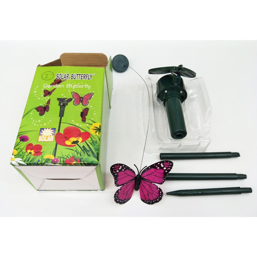 Dynamic Solar-Powered Flying Butterfly Garden Ornament