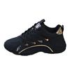 Luxury Campus Sports Style Black White Male Sneakers 2025 Autumn Unisex High Quality Soft Leather Platform Outdoor Men Shoes