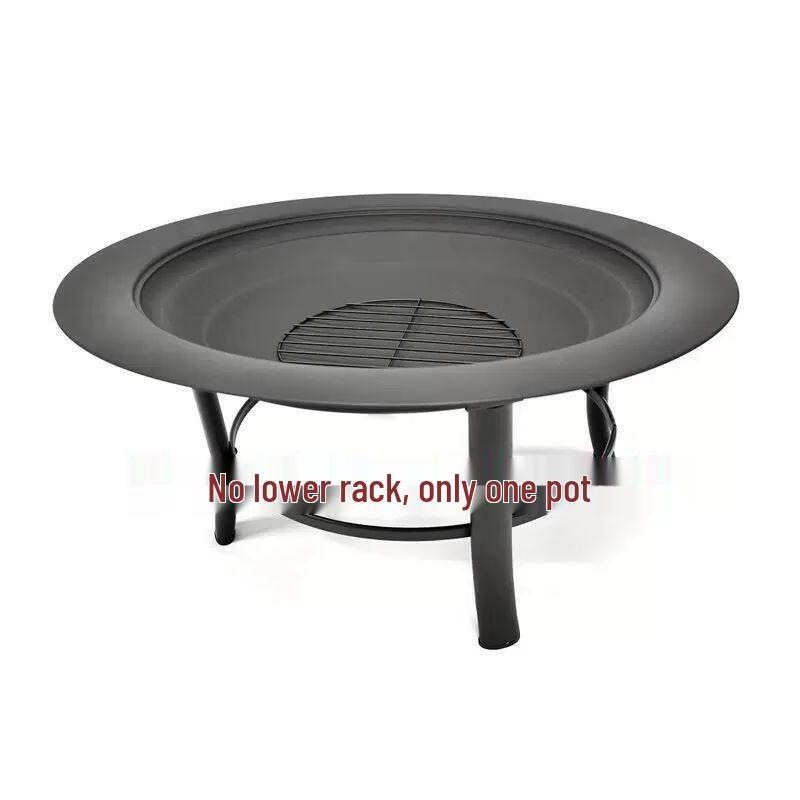 Qiuqiao Outdoor Camping Fire Pit and BBQ Grill