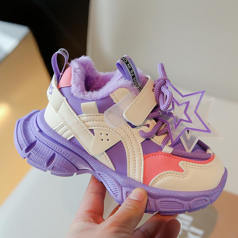 Plush and Warm Sports High-value Outdoor Leisure Large Cotton Running Shoes