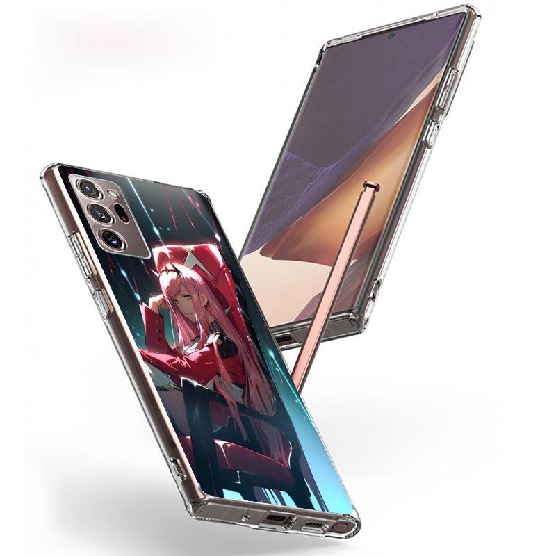 Darling In The FranXX Anime Case Phone Cover for Samsung Galaxy S24 S25 Ultra S23 Plus S22 + S21 S20 FE S10 S25Plus Trend Fundas