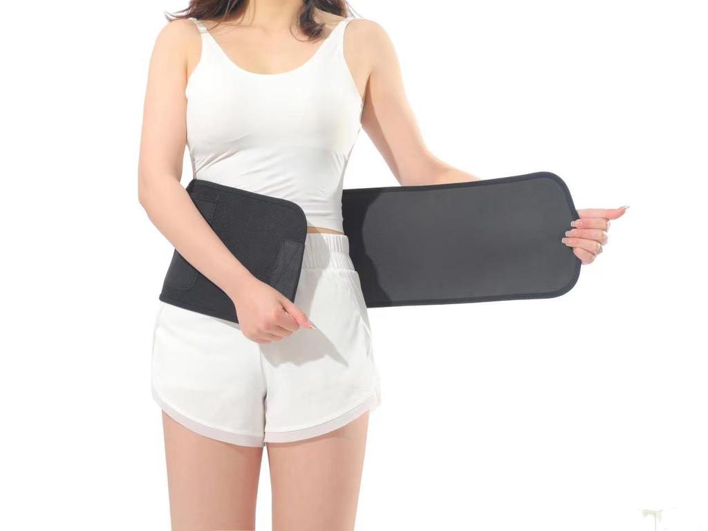 Summer Sweaty Waist Protector Running Jump Rope Sports Belt Hidden Pockets Fitness Jumping Gymnastics Equipment Waist Protector