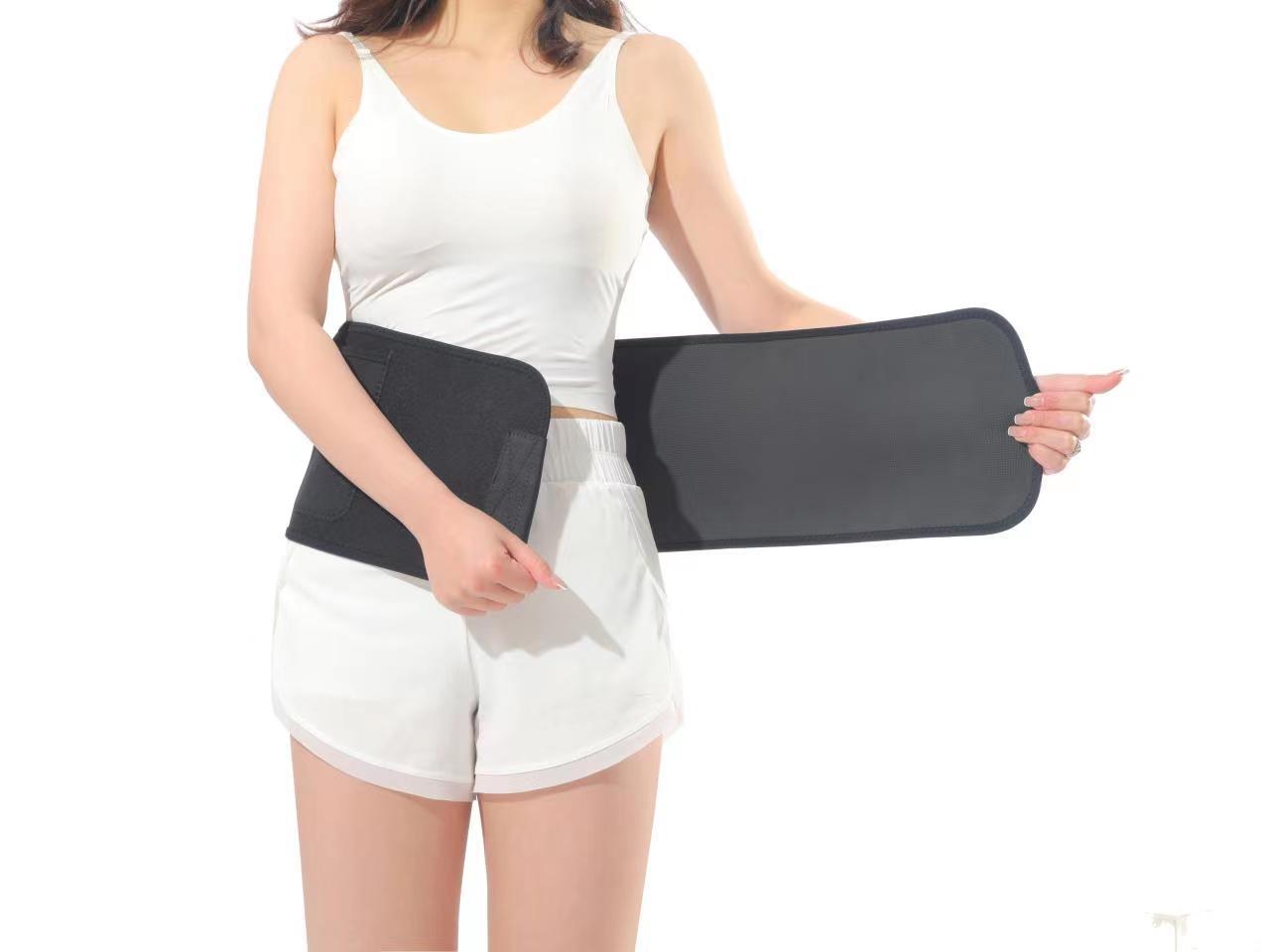 

Летний потный пояс для защиты талии Бег Скакалка Спортивный пояс Скрытые карманы Фитнес Прыжки Гимнастическое оборудование Защита талии L