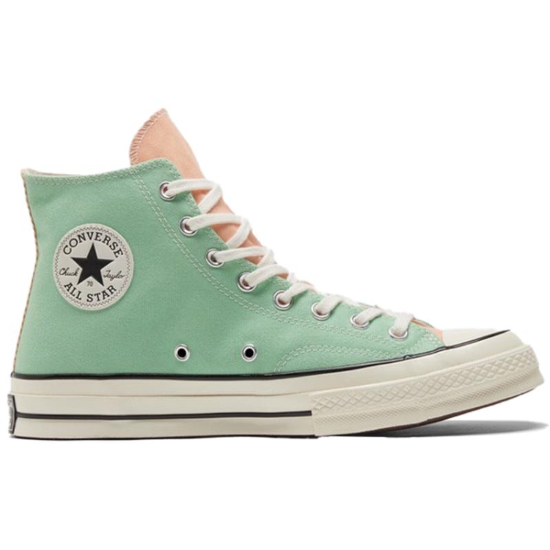 Converse 1970s Chuck Taylor All Star Comfortable and Versatile High-Top Espadrilles Unisex 'Blue Green'