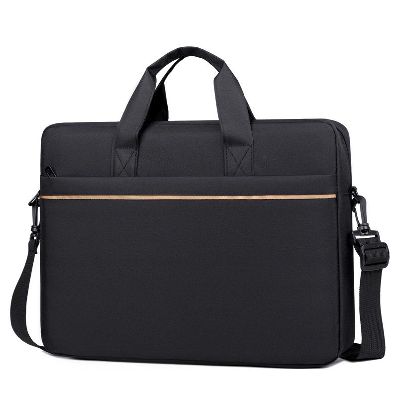 

TS JYL laptop bag,Large Laptop Bag Business Document Travel Crossbody Shoulder Bag 15.6 inches чёрный