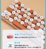 Wireless typewriter wireless English for laptops and PCs keyboard, style, 2.4GHz connection, retro, cute, compact, tenkeyless, layout, Type-C