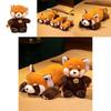 Adorable Plush Raccoon Toy Soft Cuddly Animal Doll Ideal Gift For Kids And Birthdays