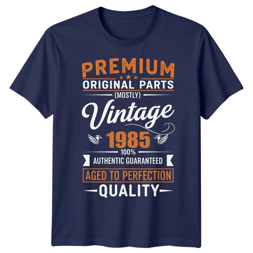 Vintage 1985 Original Parts Mostly 41st Birthday Unisexs TShirt Unisexs Graphic Tee