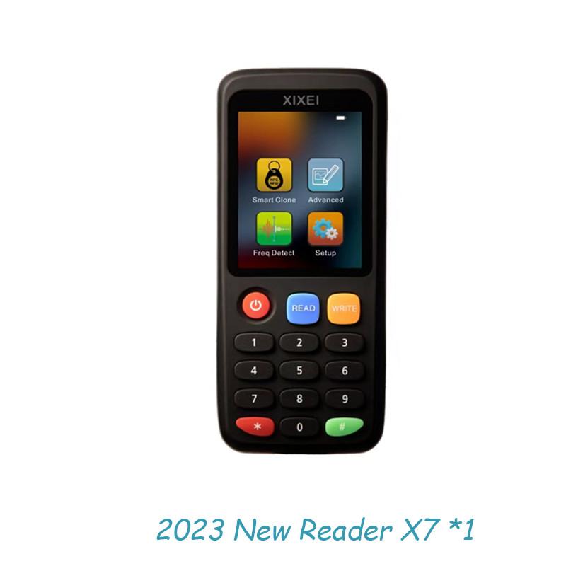 X7 RFID Smart Chip Reader IC ID Token Clone Copier 125Khz Badge Writer 13.56Mhz Tag Duplicator 140x55x17mm