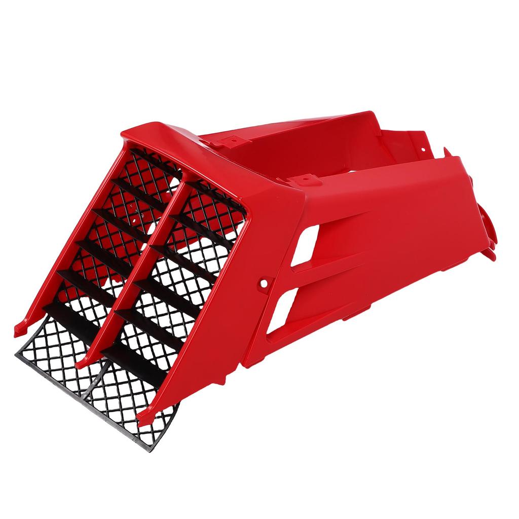 Red Plastic Gas Tank Side Covers with Grill 2GU 2171L 00 00 Stylish Protective Replacement for Banshee 350 YFZ350