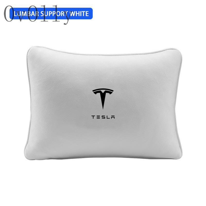 For Tesla Model Y Juniper Model 3 Highland Model S X Car Accessories Car Headrest Car Pillow Waist Pillow 2020-2026