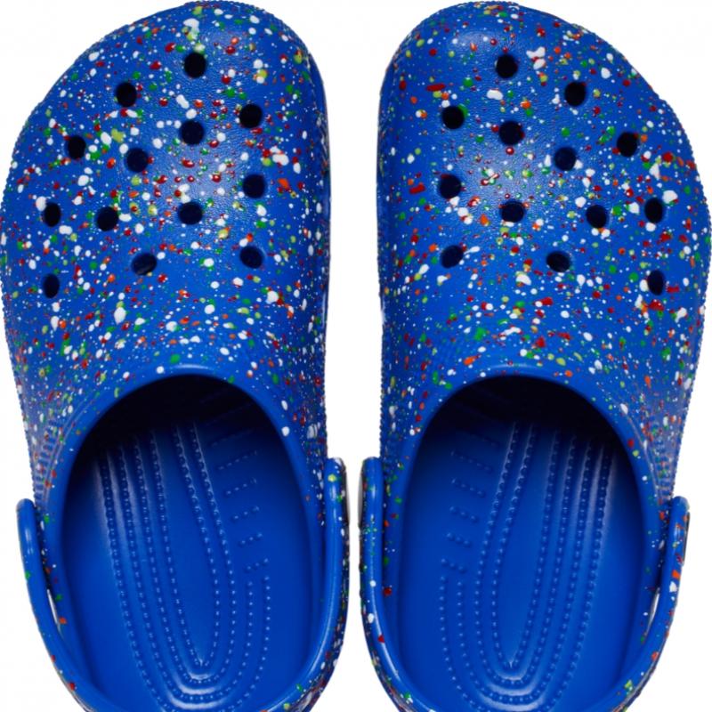 Crocs Classic Paint Splatter Clog Toddler 211169 4kz
