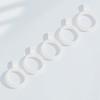5Pcs Cross-Stitch Roll Clip Embroidery Supply Fabric Roll Clamp Needlework Fabric Clamp Cross-Stitch Accessories Craft Tool