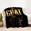 Ronaldo's Legacy Football Blanket Soft Warm Cozy Perfect for Chair Couch Sofa Four Seasons Universal Warmthful Decor