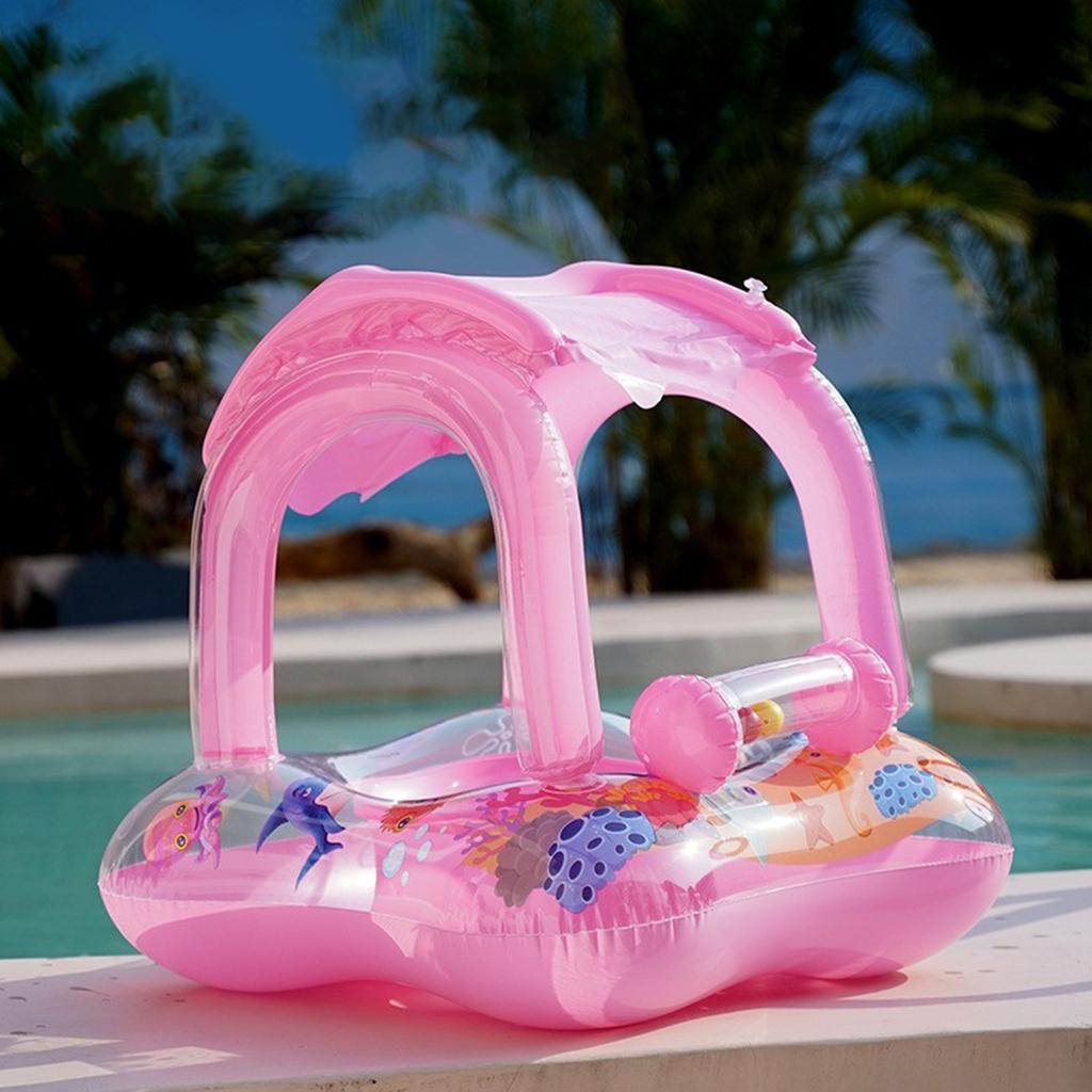 Safety Baby Cartoon Float Swim Ring Inflatable Infant Kids Swimming Pool Rings Water Toy Swim Circle for Kids Swim