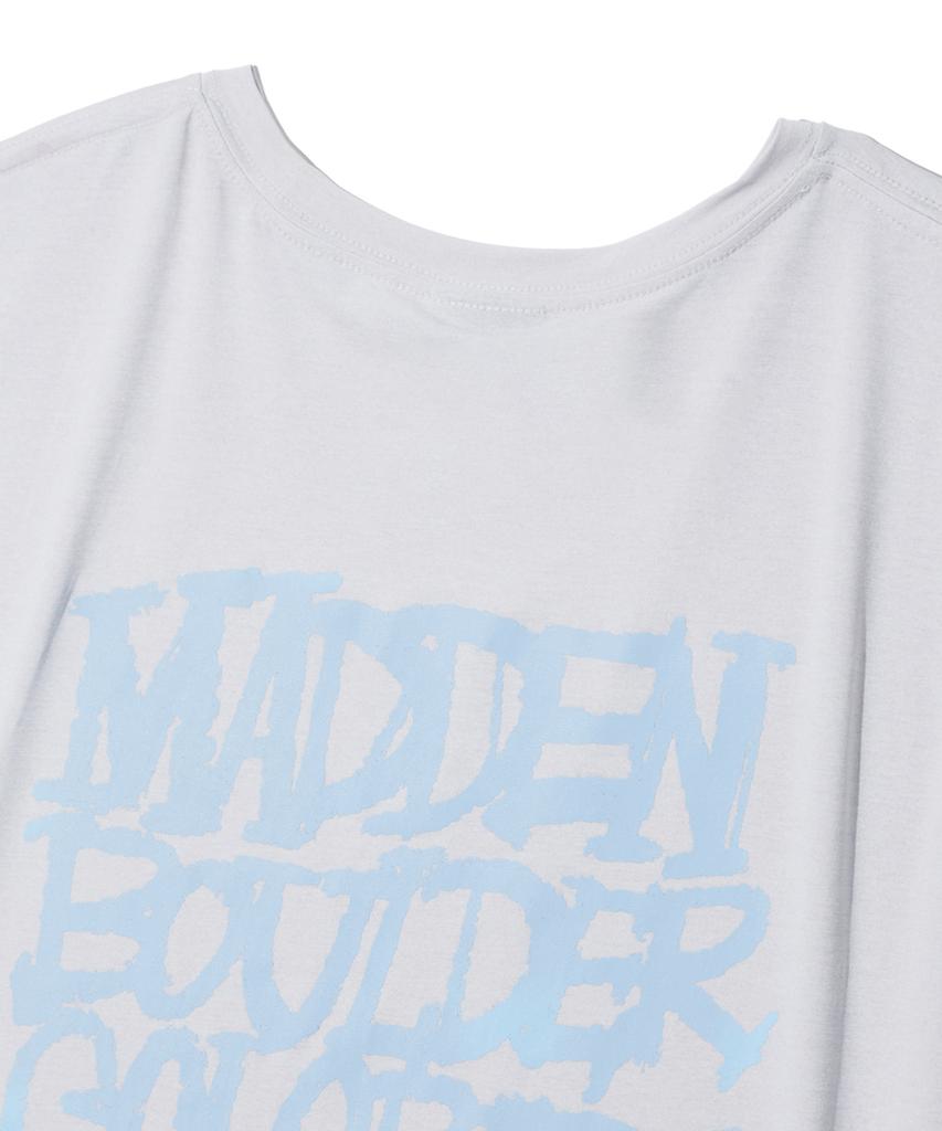 MADDEN Sketch Melange Askin T-Shirt Melange Gray